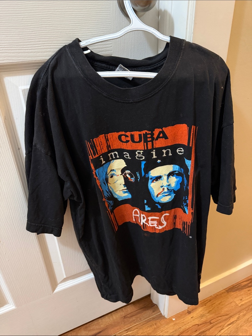 2000 Vintage  John Lennon and Che Guevara Graphic Cuba 'Imagine' Crewneck